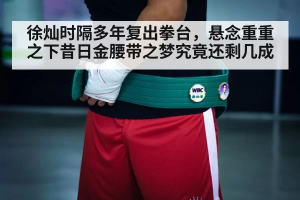 boxing championship belt